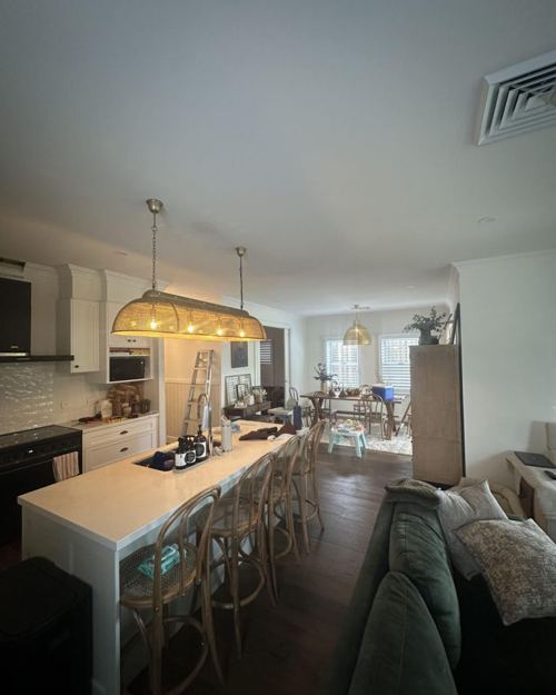 Kitchen pendant lighting